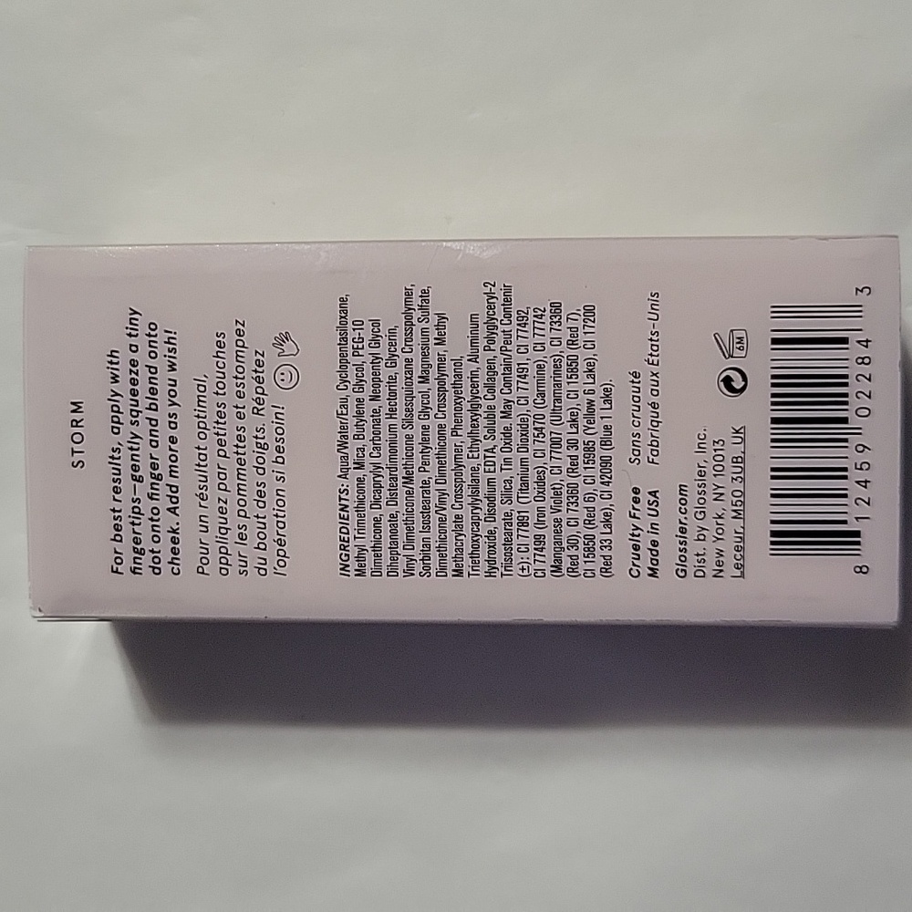 Glossier Cloud Paint Seamless Cheek Color Storm NIB - Picture 6 of 6
